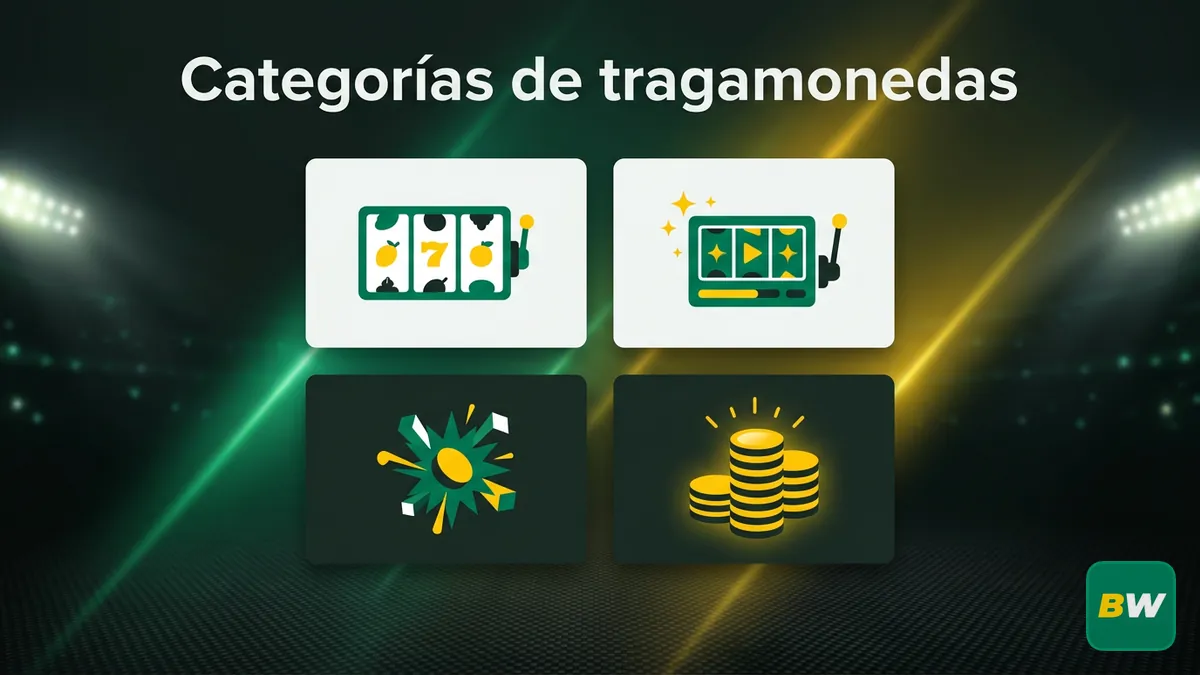 Categorías de tragamonedas de Betwinner Chile: clásicas, video, 3D y jackpot progresivo