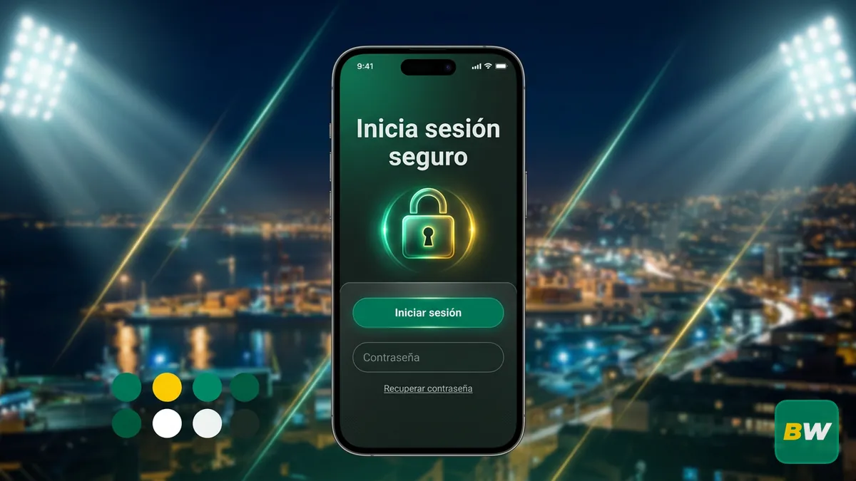 Inicio de sesión y recuperación de contraseña en Betwinner Chile